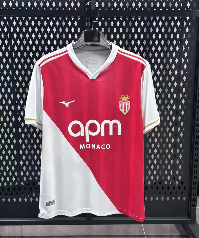 As Monaco 25/26 home shirt