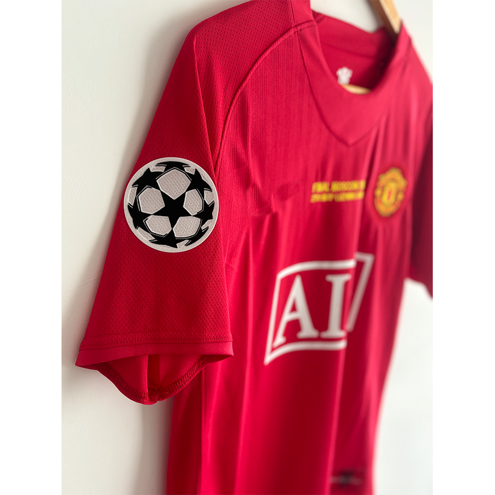 Man United 07/08 Home Shirt - UCL Final