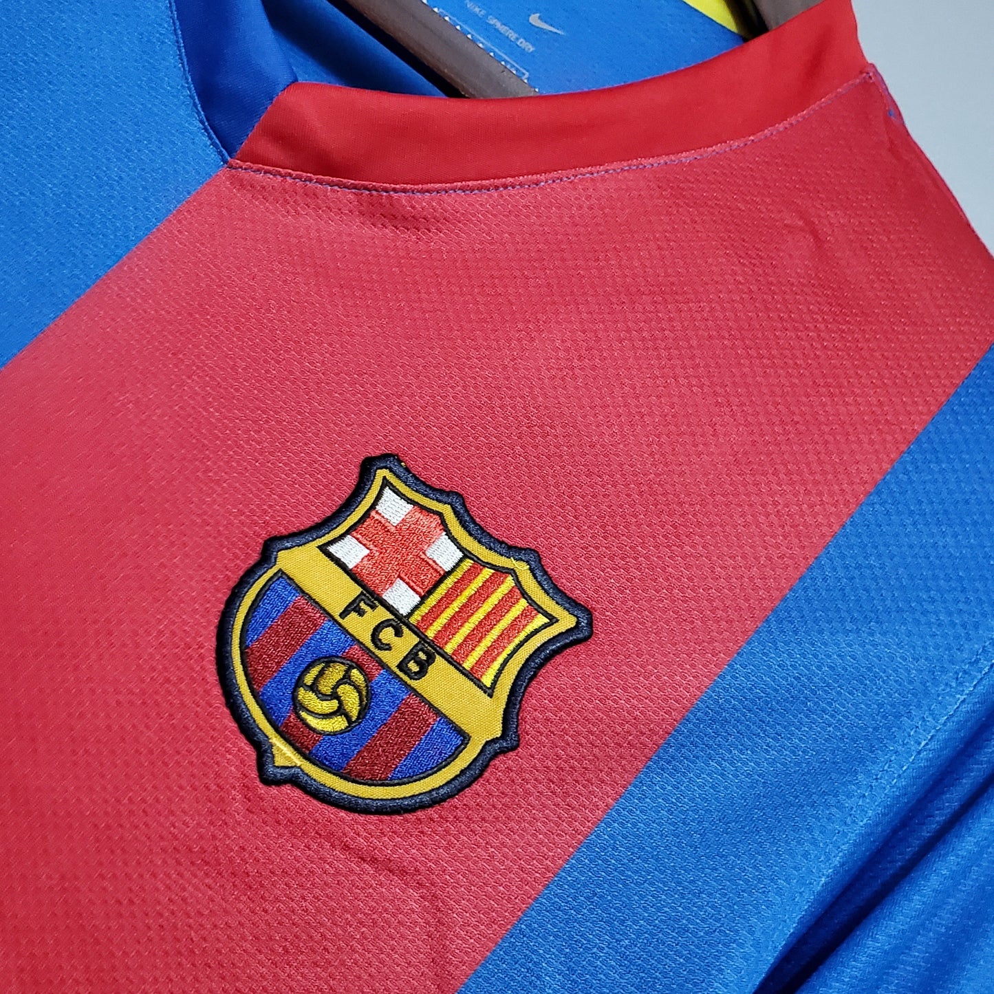 Barcelona Retro 06/07 Long-Sleeve Home (Fan)