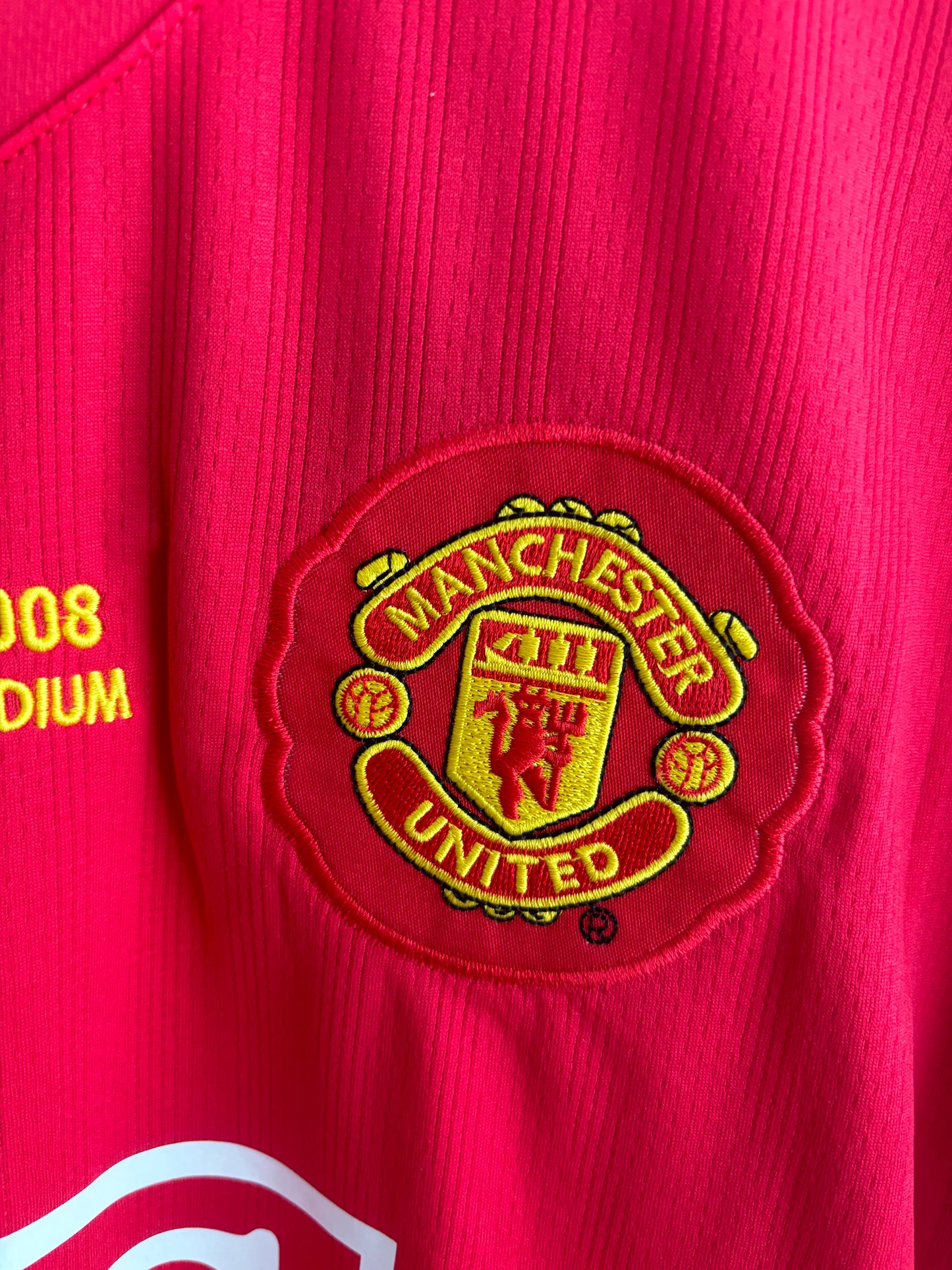 Man United 07/08 Home Shirt - UCL Final