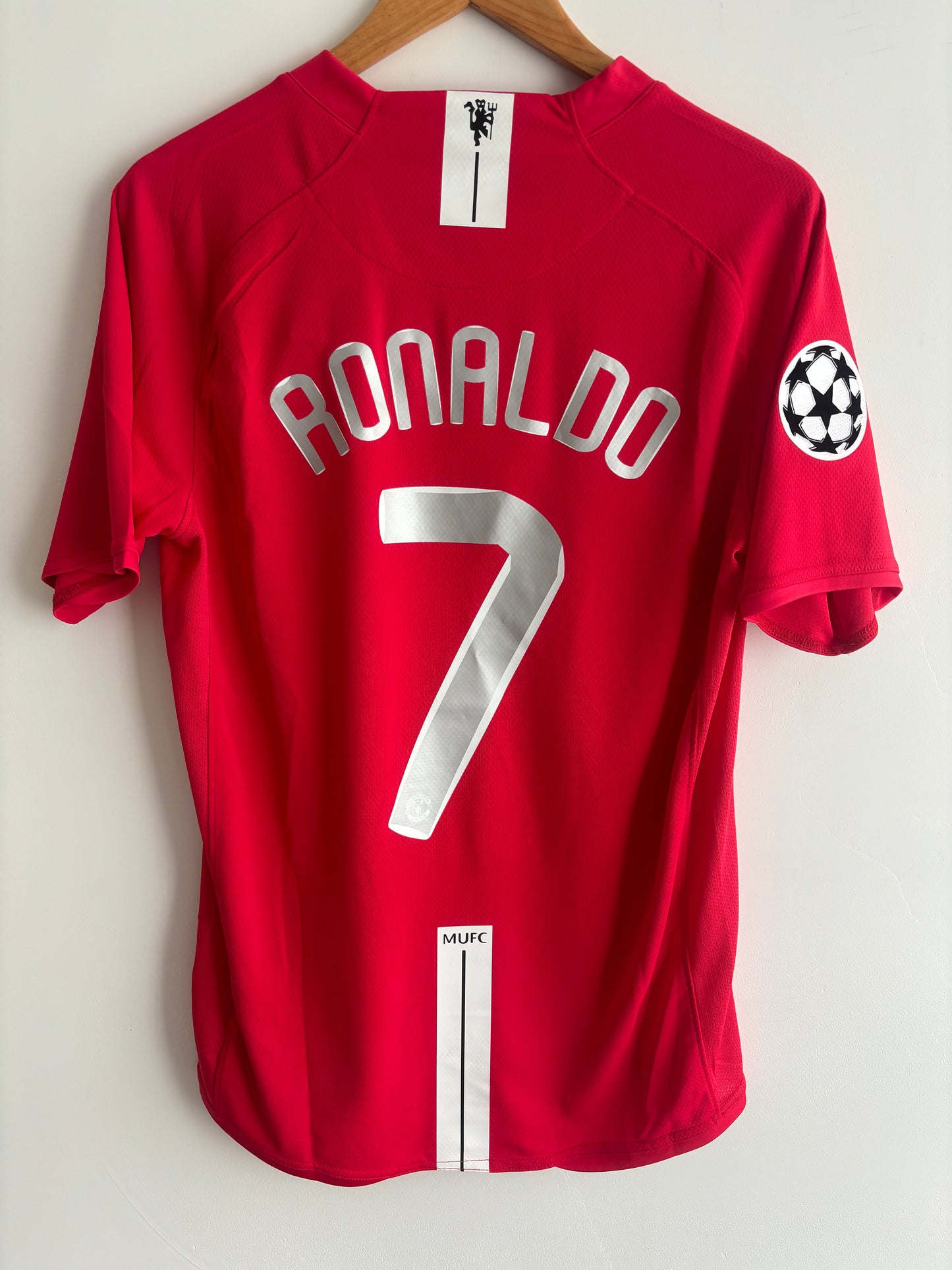 Man United 07/08 Home Shirt - UCL Final