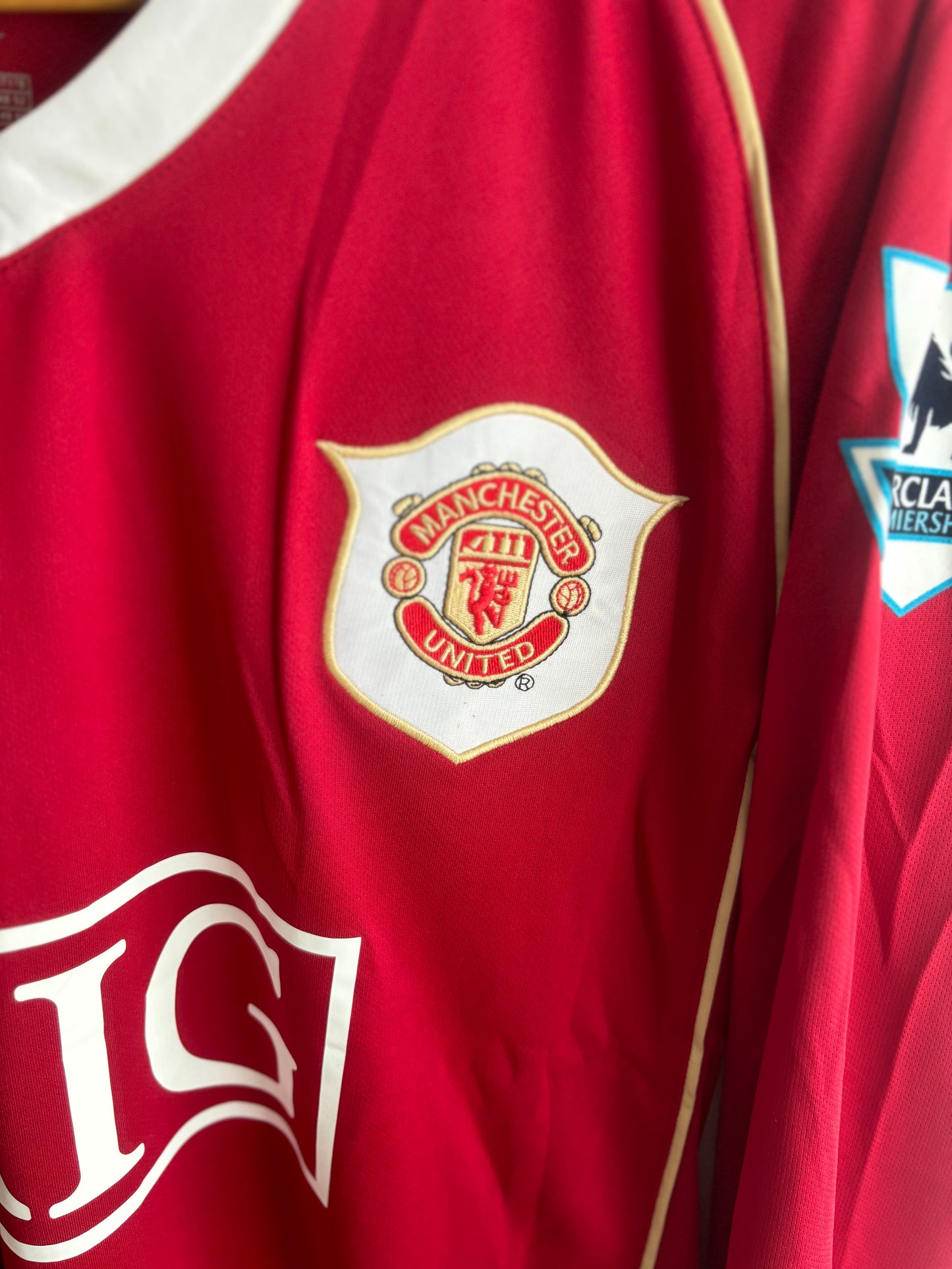 Manchester United Retro 06/07 Long-Sleeve Home (Fan)