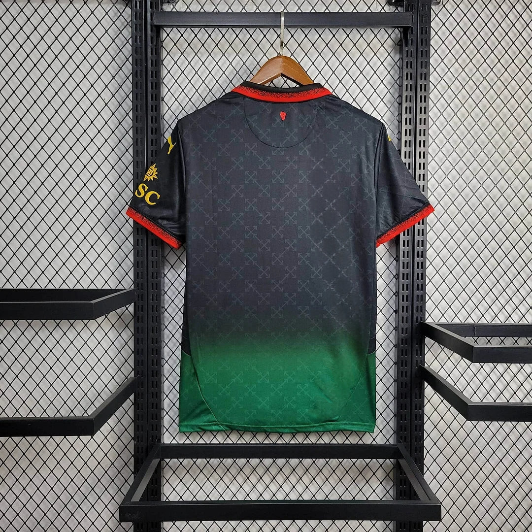 AC Milan × OFF-White 24/25 Black Special Shirt