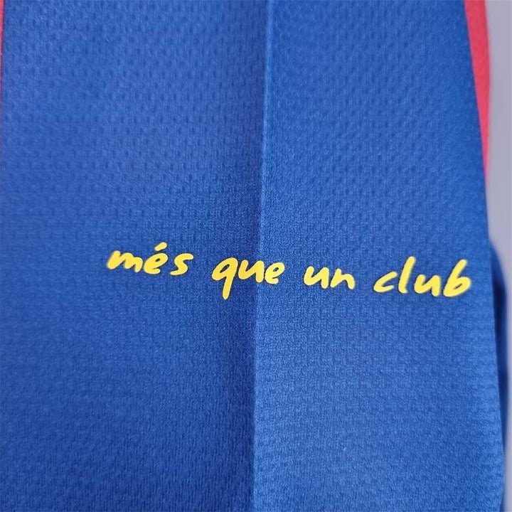 11/12 FC Barcelona Long Sleeve Home Kit