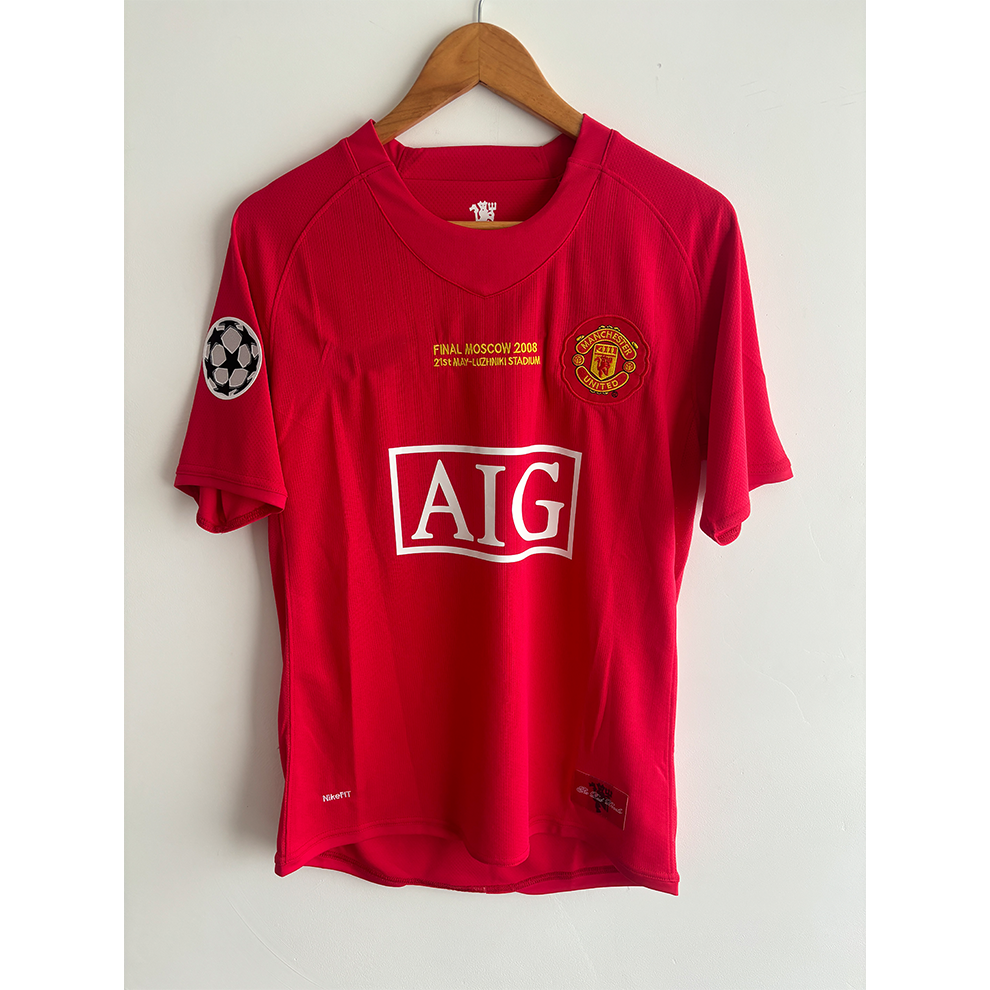 Man United 07/08 Home Shirt - UCL Final