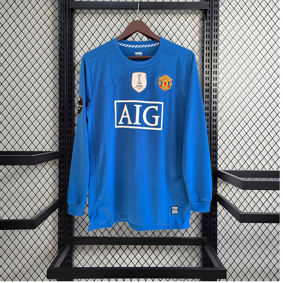 Man United 08/09 Long Sleeve Third Special Shirt