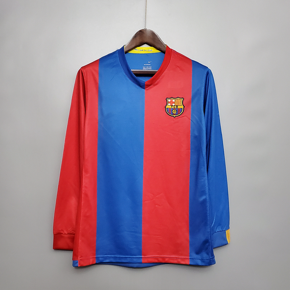 Barcelona Retro 06/07 Long-Sleeve Home (Fan)