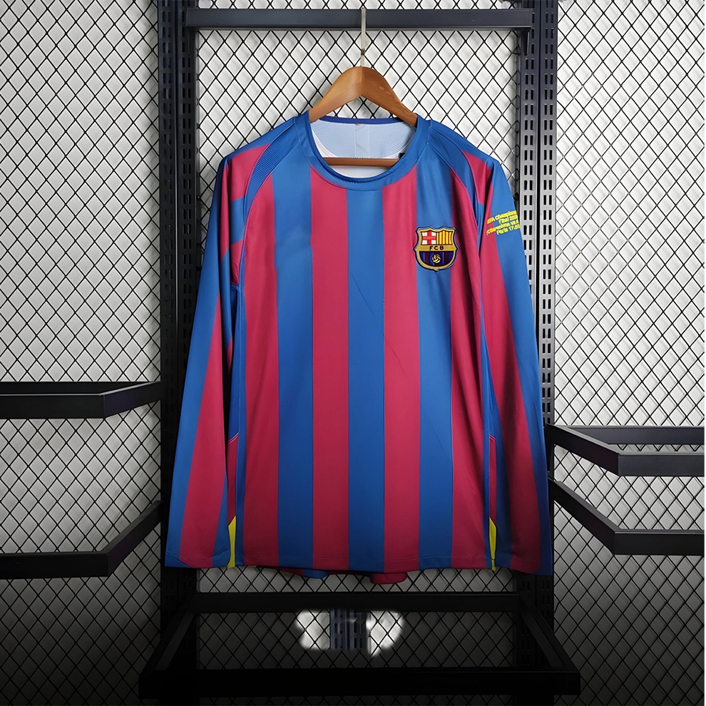 Barca 05/06 Home Shirt - UCL FINAL