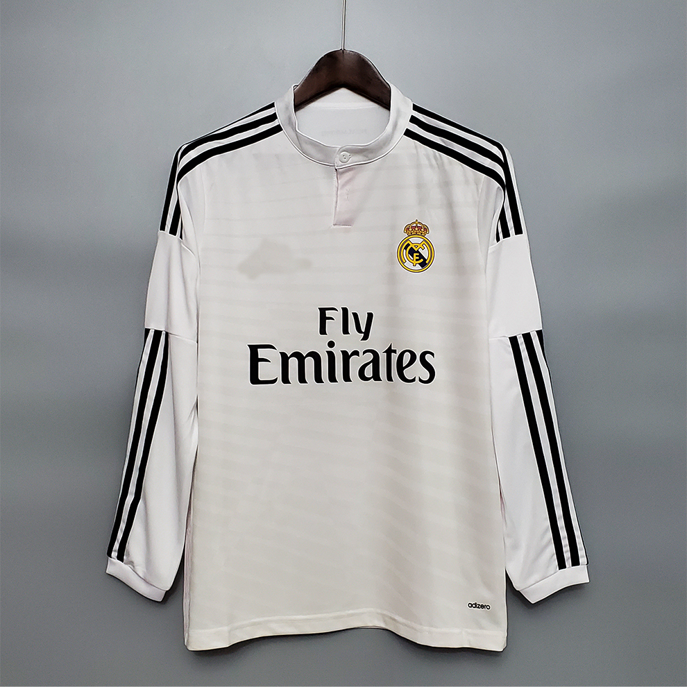 Real Madrid Retro 14/15 Long-Sleeve Home (Fan)