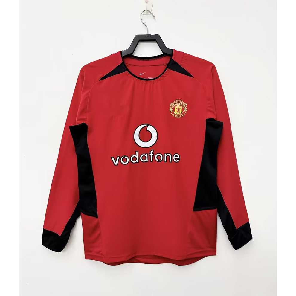 Manchester United Retro 2002/2004 Long-Sleeve home (Fan)