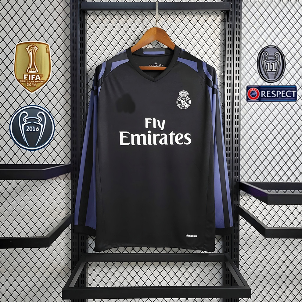 Real Madrid 16/17 Long Sleeve Third Shirt