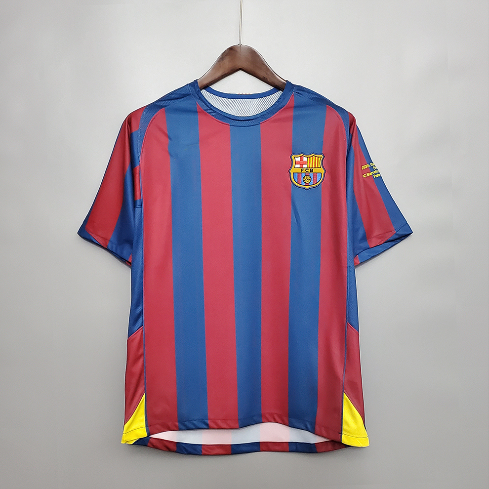 Barcelona Retro 2006 Champions League Edition Home (Fan)