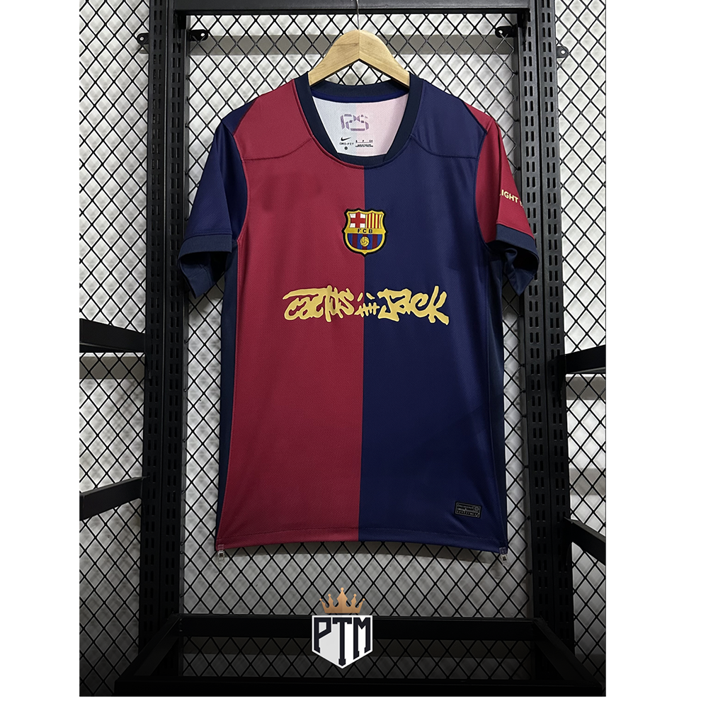 Barca x Travis Scott ''Cactus Jack'' 24/25 Home Shirt
