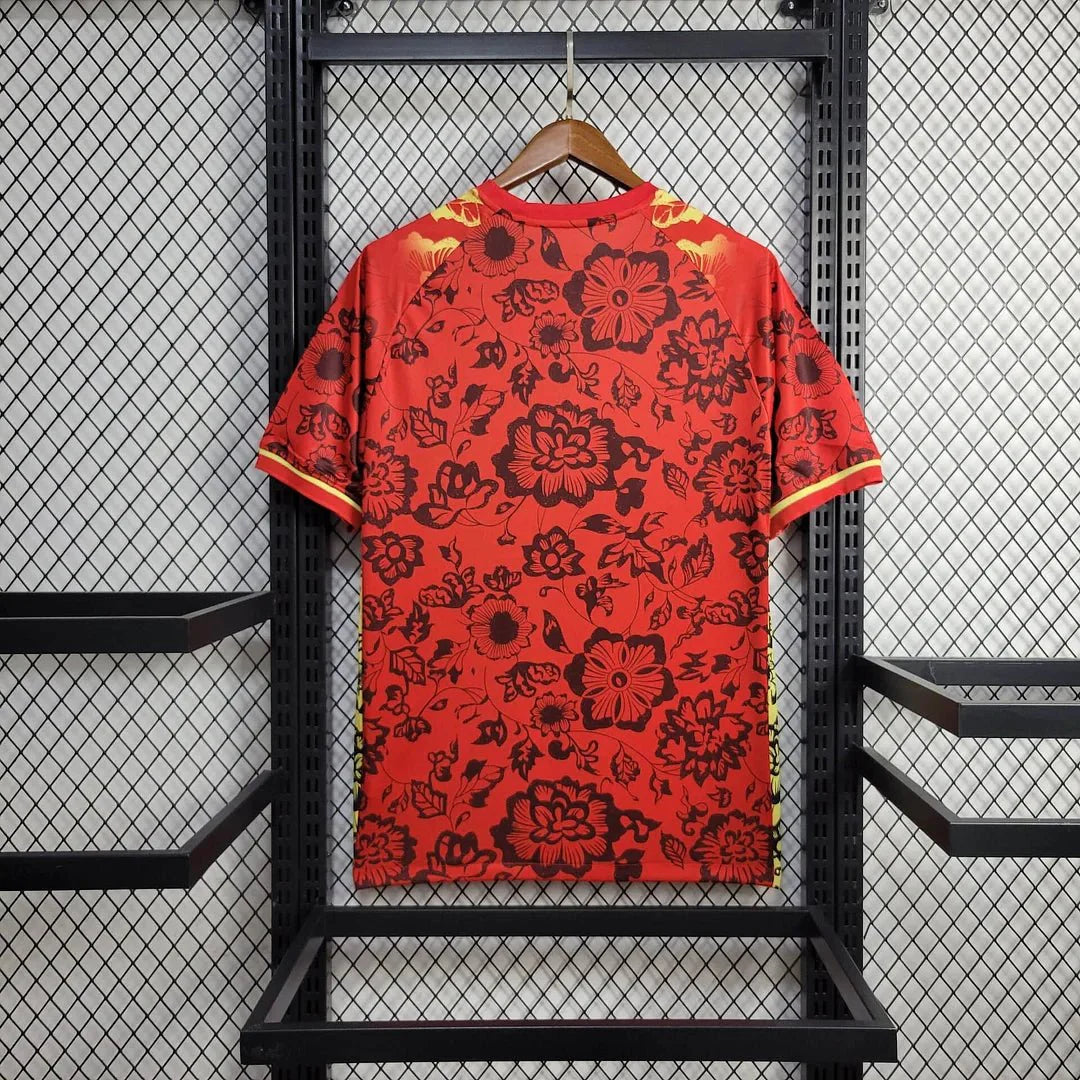 Portugal 24/25 Special Red Flowers Shirt