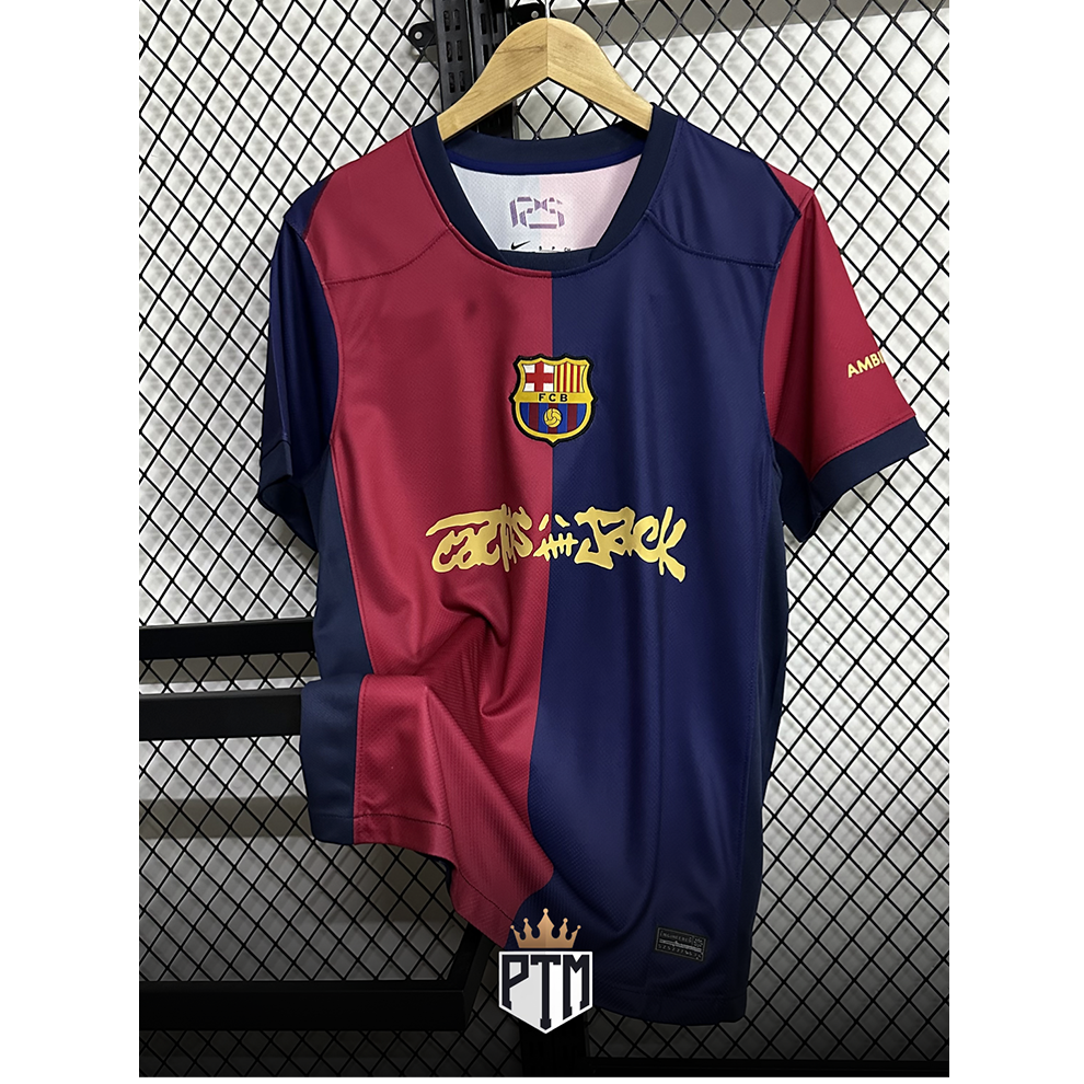 Barca x Travis Scott ''Cactus Jack'' 24/25 Home Shirt