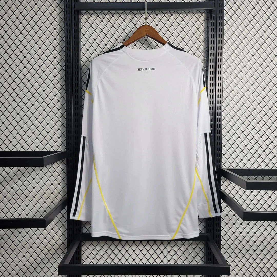 Real Madrid 09/10 Long Sleeve Home Shirt