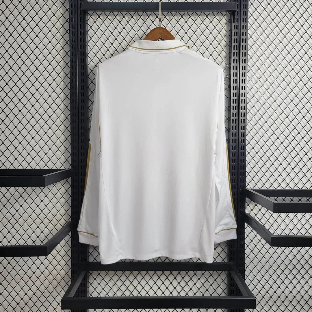 Real Madrid 11/12 Long Sleeve Home Shirt