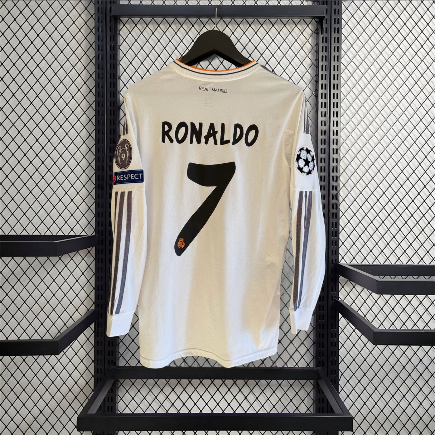 Real Madrid 13/14 Home Long Sleeve Shirt - UCL Final