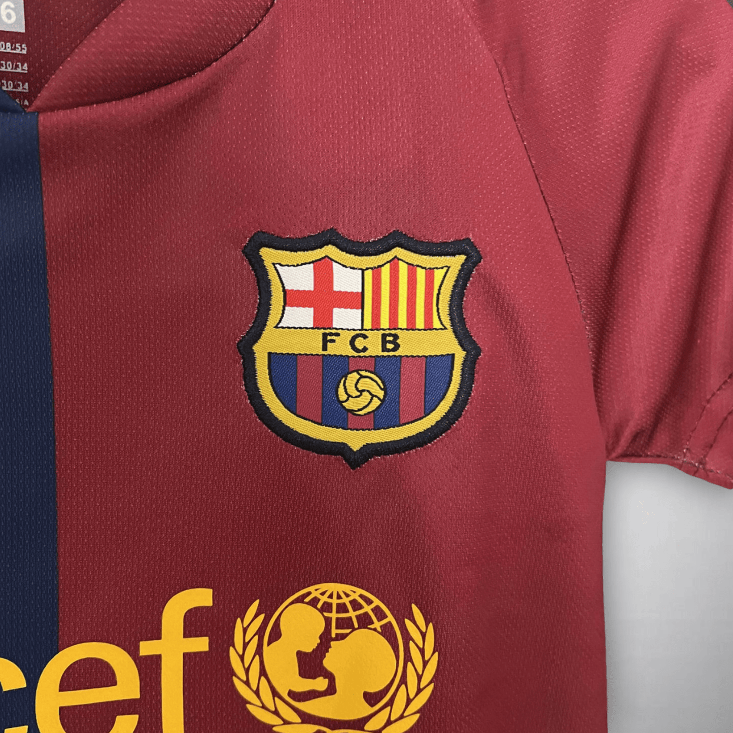 2009 FC Barcelona UCL Final Kids Size Kit