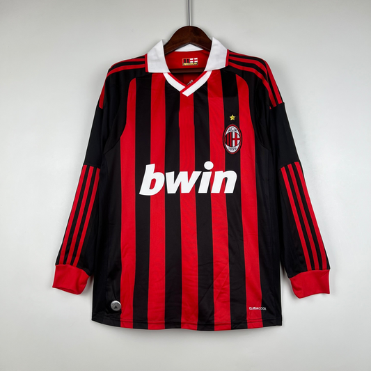 AC Milan Retro 09/10 Long-Sleeve  Home (Fan)
