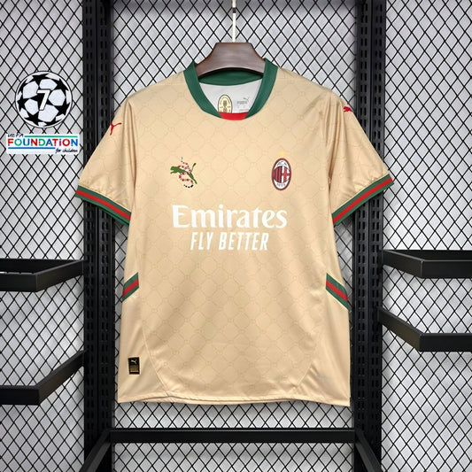 AC Milan 24/25 Gucci Co-Branded Special Shirt