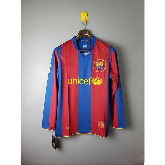 Barcelona Retro 07/08 Long-Sleeve Home (Fan)