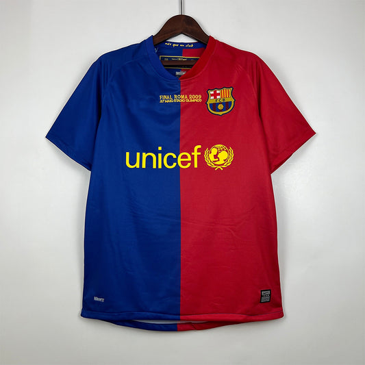 Barcelona Retro 08/09 Champions league edition Home (Fan)