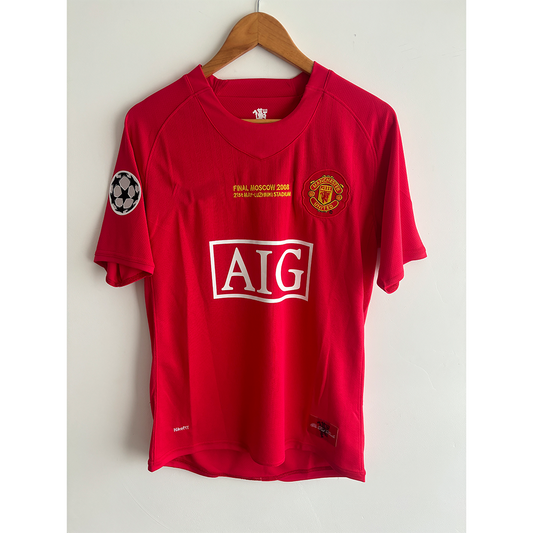 Man United 07/08 Home Shirt - UCL Final