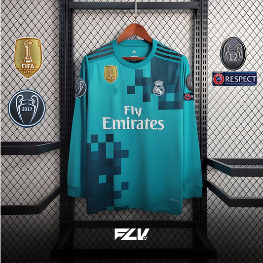 Real Madrid 17/18 Long Sleeve Third Shirt