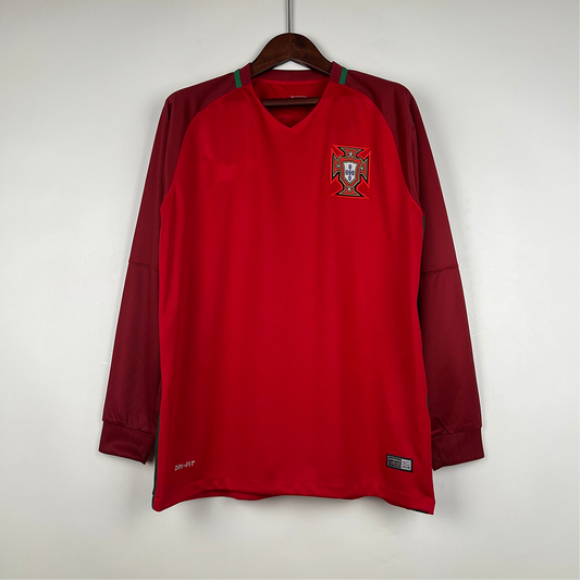 Portugal Retro 2016 Long-Sleeve Home