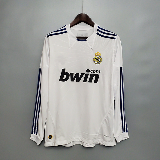 Real Madrid Retro 10/11 Long-Sleeve Home (Fan)