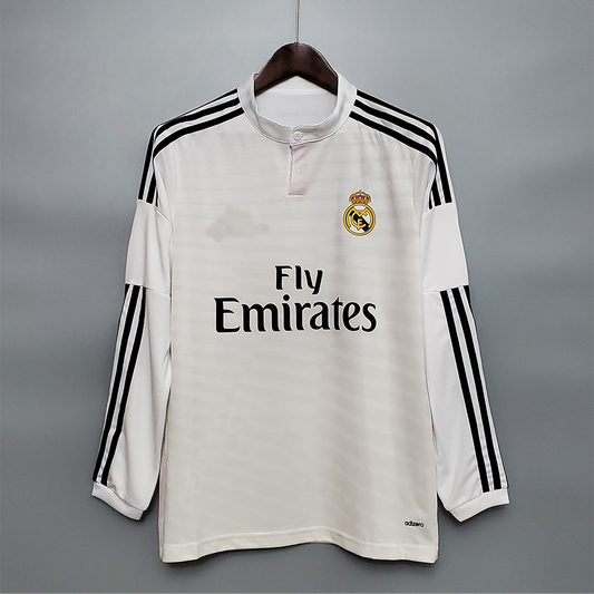 Real Madrid Retro 14/15 Long-Sleeve Home (Fan)