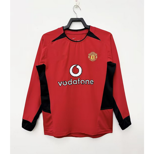 Manchester United Retro 2002/2004 Long-Sleeve home (Fan)