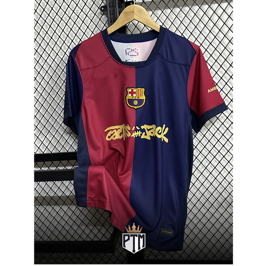 Barca x Travis Scott ''Cactus Jack'' 24/25 Home Shirt